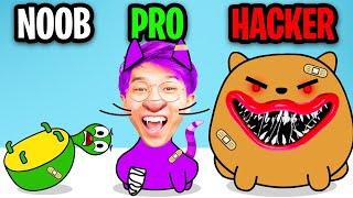 NOOB vs PRO vs HACKER In TOCA PET DOCTOR!? (ALL LEVELS!)