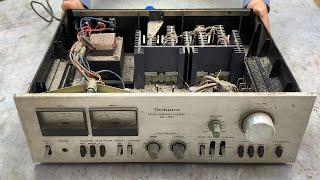 Technics SU - 7700 Stereo Integrated Amplifier Restoration // Restored Japanese Amplifier 1976