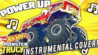 Hot Wheels Monster Trucks "POWER UP!" Music Video | INSTRUMENTAL COVER 