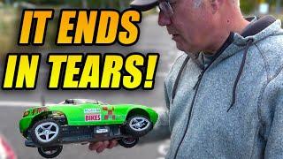 It Ends In Tears! PB and Disastrous End to the Tamiya MF01X @poorboysrc Speed Run Challenge 2024