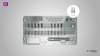 Metal kit EL Esthetic Line by C-Tech Implant