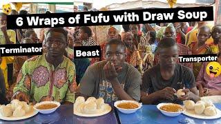 Nigerian Draw Soup and Fufu Competition | Terminator vs. Beast vs. Transporter