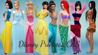 Sims 4 | Disney Princess CAS!