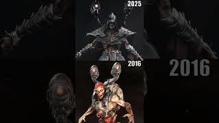 DOOM The Dark Ages vs DOOM 2016 enemies comparison