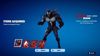 How To Get Venom Skin NOW FREE In Fortnite! (Unlock LEGO Venom Style)