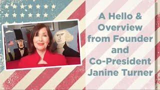 Constituting America Founder & Co-President Actress Janine Turner — Welcome to Constituting America
