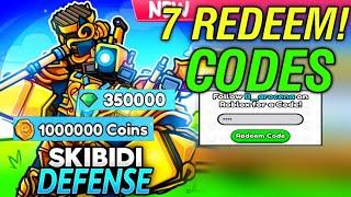 New! Update!SKIBIDI TOWER DEFENSE CODES 2024 NEW CODES - CODES SKIBIDI TOWER DEFENSE