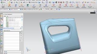 Mixer_Gehaeuse - Siemens NX 8 Training Surfaces - Studio surface - Mesh surface section