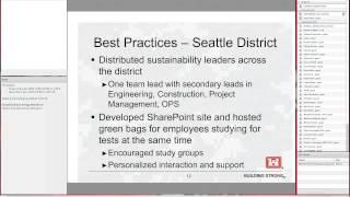 Developing Sustainability Experts at USACE