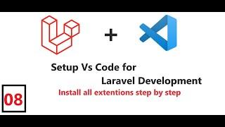 (08) Setup Visual Studio Code for Laravel Development | Install Blade Directive syntax  Extension