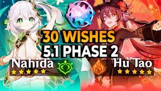 NEW UPDATE! 30 FREE PULLS FOR NAHIDA AND HU TAO | 5.2 LIVESTREAM NEW INFO | Genshin Impact