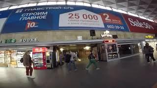 Как добраться от Московского вокзала до метро в Санкт-Петербурге