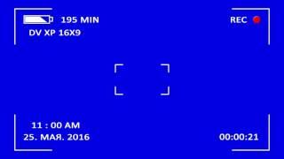 Футаж видоискатель видеокамеры HD