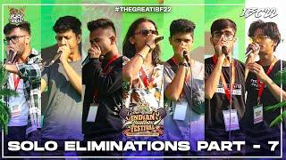 Solo Eliminations Part 7 | Top 64 | Indian Beatbox Championship 2022 #IBC2022 #TheGreatIBF22