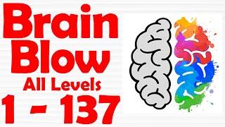 Brain Blow Level 1-137 Gameplay Solution