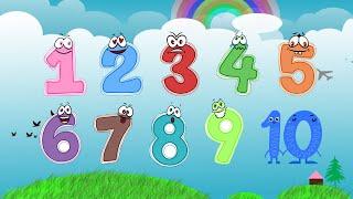 Count to 10 | Numbers Song | 123456789 and 10 | Counting Song for Toddlers |