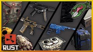 Rust Skins | Arctic Backpack, Bee Rock, Commando Mp5, Elysium Lr300, Harbor Seal Large Box