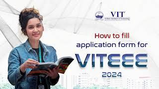 VITEEE 2024 | B. Tech. Admissions | How to apply | VIT Engineering Entrance Examination 2024