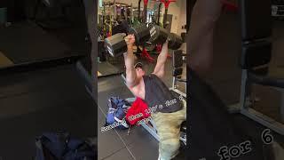Low angle incline for deeper pecs #viral #viralshort  #shortvideo #short  #gym #training #fitness