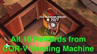 Space Marshals 2 -- All 10 Rewards from COR-V Vending Machine