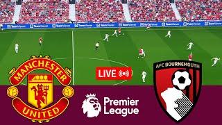 [LIVE] Manchester United vs Bournemouth Premier League 24/25 Full Match - Video Game Simulation