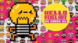 Hello Pixel Art by Garbi KW