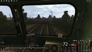 Trainz 2019, Карта Андрушевка - Виница, Сценарий - Поезд № 302 Андрющевка - Одесса