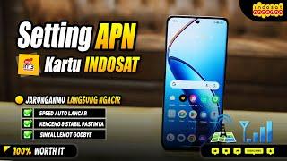 SETTING APN KARTU INDOSAT TERCEPAT DAN PALING STABIL BANGET |  SOLUSI SINYAL LEMOT KAYA BEKICOT‼️