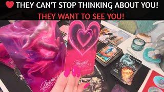 ️ THEY CAN'T STOP THINKING ABOUT YOU! THEY WANT TO SEE YOU! #tarot #soulmate #love #truelove