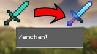 How to use the /enchant Command in Minecraft Bedrock