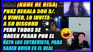 PNKZ HACE UN SORTEO DE 500 SOLES, Y TODOS SE HACEN PASAR POR EL GANADOR EN DISCORD, LOQEAN AL ÑATO