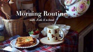 My 7am morning routine with 2 kids & a bird ⏰Productive morning routine of a SAHM! Cozy vlog