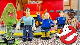 Fireman Sam Toys   Playmobil Ghostbusters  Ghost at Fire Station Ecto 1 Fire Truck Toy for Kids