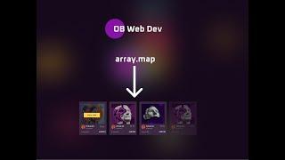 Как перевести массив обьектов в React используя array map