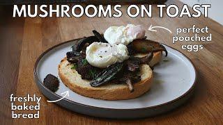 Classic British Mushrooms on Toast | Dom Bill