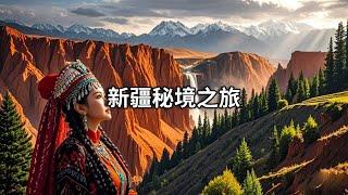 新疆秘境之旅，令人惊艳的努尔加大峡谷。仿佛置身异域星球【行走世界的北京老刘】