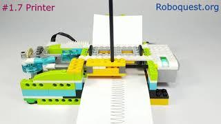 Model #1.7 Printer (Wedo 2.0) by Roboquest.org