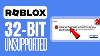 How to Fix Roblox No Longer Support 32-Bit 2023