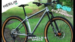 A $428 Steel Hardtail MTB Frame!?! | Merlin Malt 725 Details & Specs