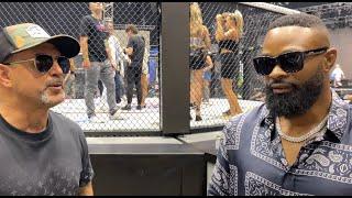 “I WAS P***ED AT MAMS!” - Tyron Woodley talks KSI fight and ring comeback with Mams Taylor