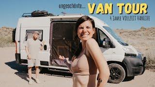 FULL VAN ROOM TOUR after 4 YEARS FULL-TIME VANLIFE | DIY FIAT DUCATO L2H2 in COZY CABIN style 