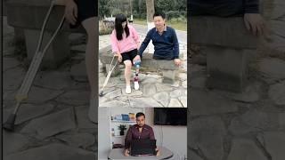 God bless you || Huge Respect || Disable Woman and Man #mydchannel #shorts #viral