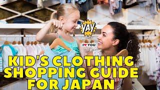 How and where to shop for kids clothes in Japan full guide