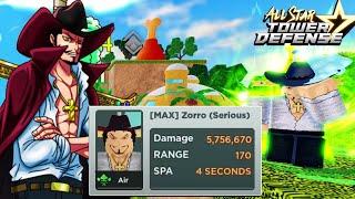 ИМБА  6* Zorro Mihawk - All Star Tower Defense Roblox