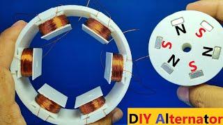 Make Your Own Generator - Homemade Alternator