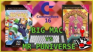 Big Mac vs Mr Puniverse | Commodore 16 C16 Plus/4 retro game classics