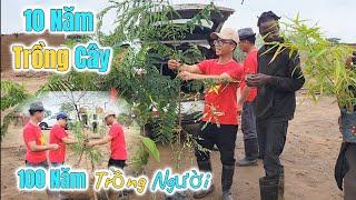 Huy Khánh Vlogs || Cây Về Bản Trời Đổ Mưa Giông - Vì Sự Nghiệp 10 Năm Trồng Cây, 100 Năm Trồng Người