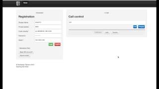 WebRTC Call Demo with Asterisk 11 and Chrome Browser