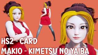 Honey Select 2 - Card - Makio - Kimetsu no Yaiba