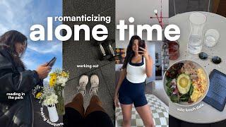 SELF-CARE DIARIES | taking myself on a date, reading, making bouquets & working out